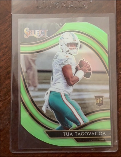 2020 Panini Select #345 Tua Tagovailoa — front