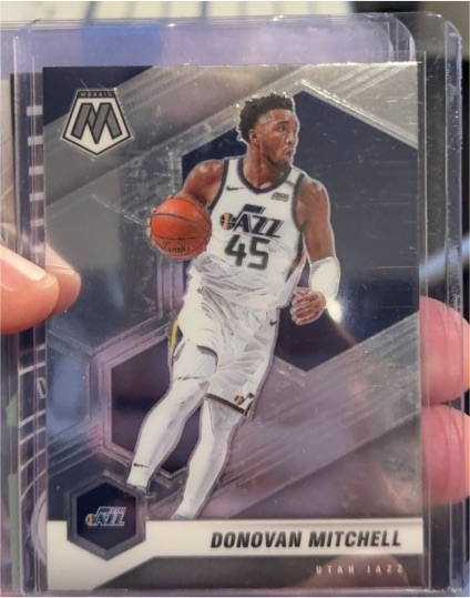 2020 Panini Mosaic #64 Donovan Mitchell — front