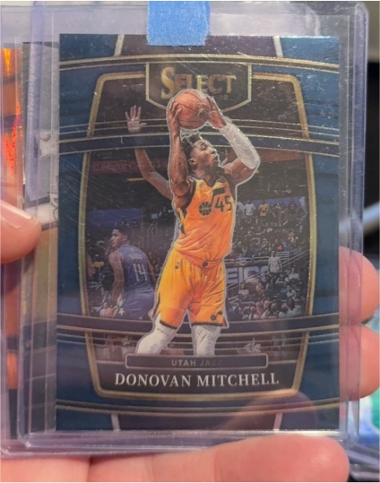 2021-22 Panini Select #83 Donovan Mitchell — front
