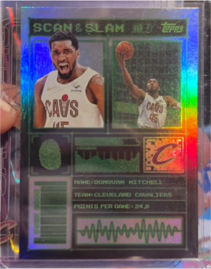 2025-26 Topps Scan and Slam #SS-5 Donovan Mitchell — front