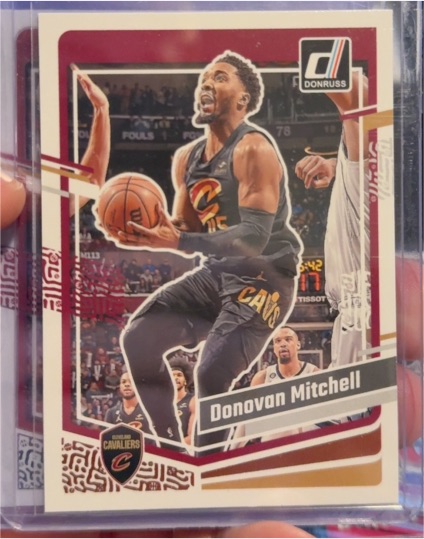2023-24 Panini Donruss #140 Donovan Mitchell — front