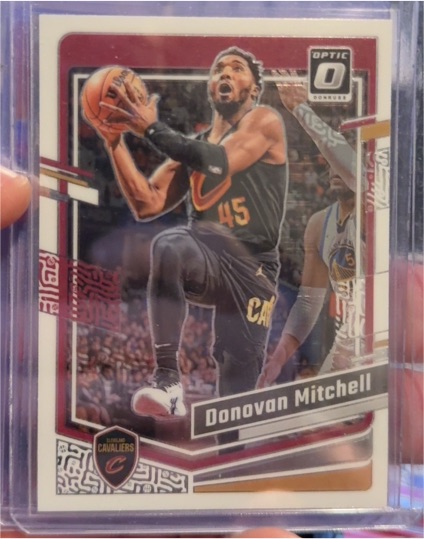 2023-24 Panini Donruss Optic #26 Donovan Mitchell — front