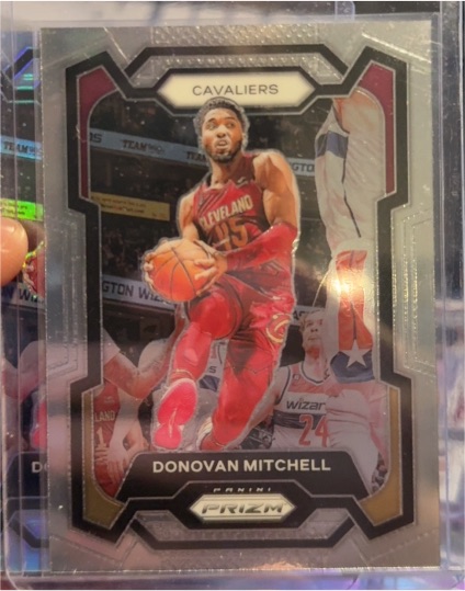 2023-24 Panini Prizm #43 Donovan Mitchell — front