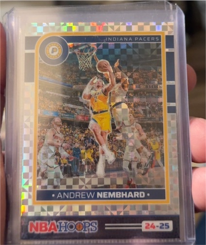 2024-25 Panini NBA Hoops #24-25 Andrew Nembhard — front