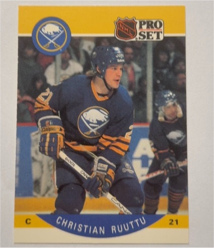 1990-91 Pro Set #29 Christian Ruuttu — front