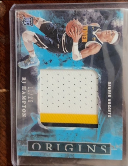 2020-21 Panini Origins #RJJ-HAM RJ Hampton — front