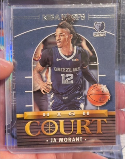 2021-22 Panini NBA Hoops High Court #12 Ja Morant — front
