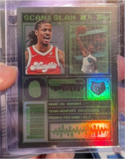 2025 Topps Scan and Slam #SS-24 Ja Morant — front