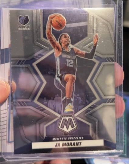 2021-22 Panini Mosaic #12 Ja Morant — front