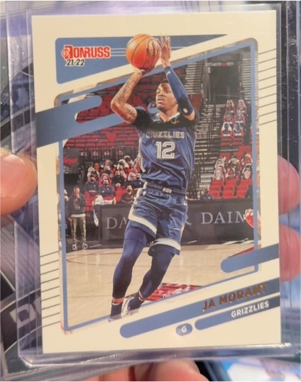 2021-22 Donruss #76 Ja Morant — front