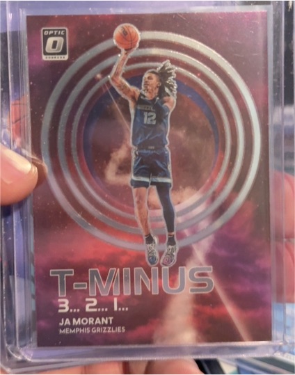 2022-23 Panini Donruss Optic #9 Ja Morant T-Minus — front