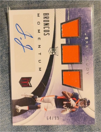 2020 Panini Chronicles Momentum #RC Jerry Jeudy — front