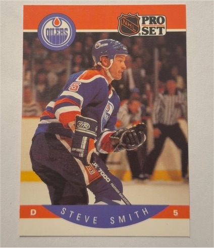 1990-91 Pro Set #96 Steve Smith — front