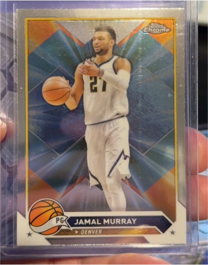 2023-24 Topps Chrome #128 Jamal Murray — front