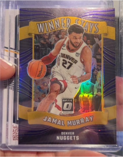 2023-24 Donruss Optic #8 Jamal Murray Winner Stays — front