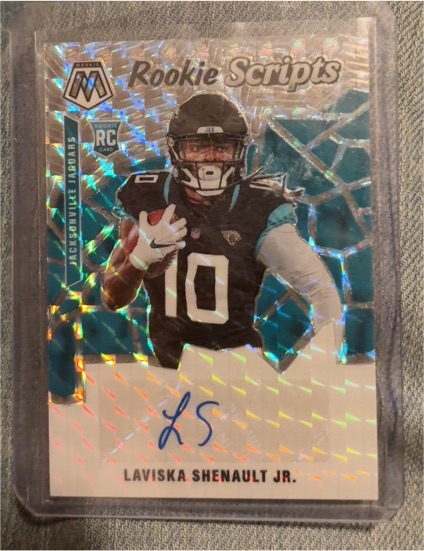 2020 Panini Mosaic #RS17 Laviska Shenault Jr Rookie Scripts — front