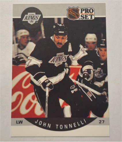 1990-91 Pro Set #129 John Tonelli — front