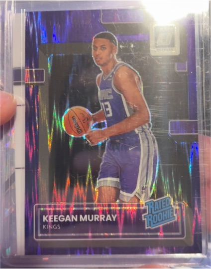 2022-23 Panini Donruss Optic #214 Keegan Murray — front
