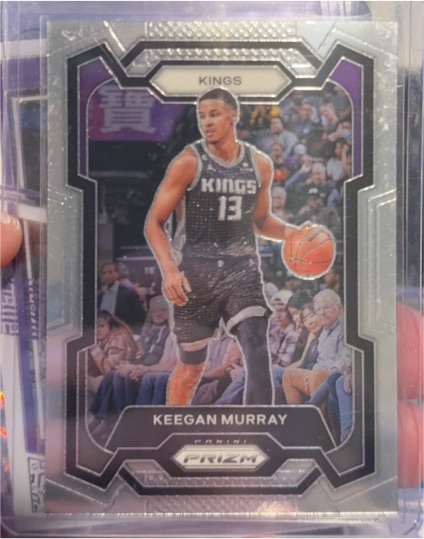 2023-24 Panini Prizm #7 Keegan Murray — front