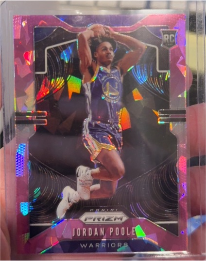 2019-20 Panini Prizm #272 Jordan Poole — front