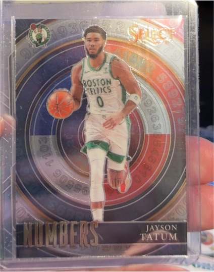 2020-21 Panini Select #17 Jayson Tatum — front