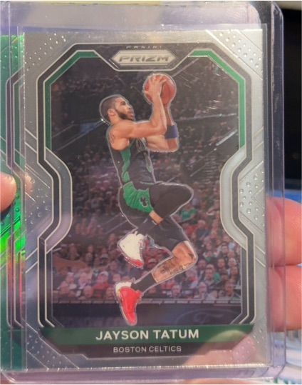 2020 Panini Prizm #119 Jayson Tatum — front