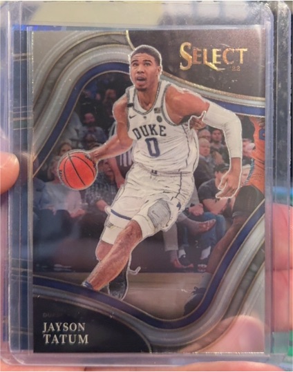 2022 Panini Chronicles Draft Picks Select #21 Jayson Tatum — front