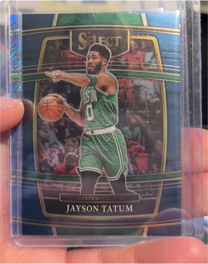 2021-22 Panini Select #77 Jayson Tatum — front