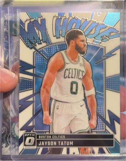 2024-25 Panini Donruss Optic #7 Jayson Tatum My House — front