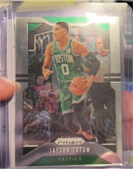 2019-20 Panini Prizm #39 Jayson Tatum Boston Celtics — front