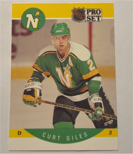1990-91 Pro Set #140 Curt Giles — front