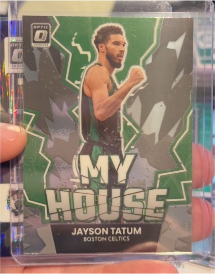 2022-23 Panini Donruss Optic #17 Jayson Tatum My House — front