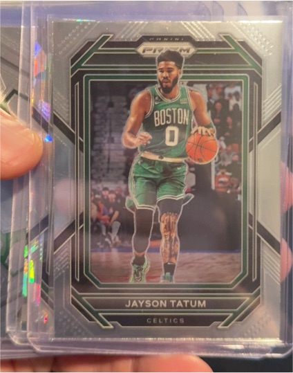 2022-23 Panini Prizm #17 Jayson Tatum — front