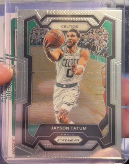 2023-24 Panini Prizm #2 Jayson Tatum — front