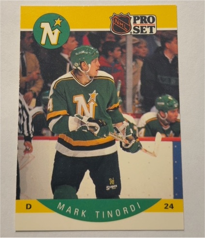 1990-91 Pro Set #145 Mark Tinordi — front