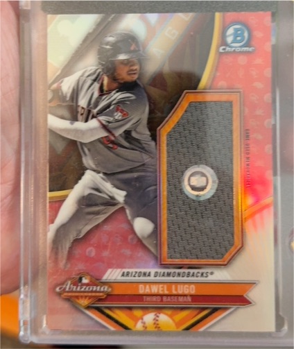 2017 Bowman Chrome #AFL-DL Dawel Lugo — front