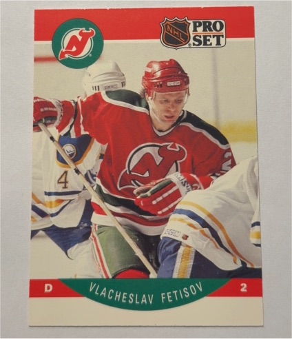 1990-91 Pro Set #167 Viacheslav Fetisov — front