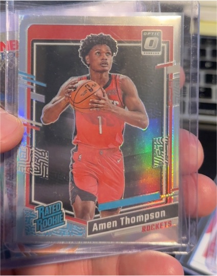2023-24 Donruss Optic #229 Amen Thompson — front