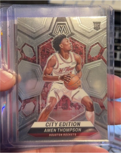 2023-24 Panini Mosaic City Edition #281 Amen Thompson — front