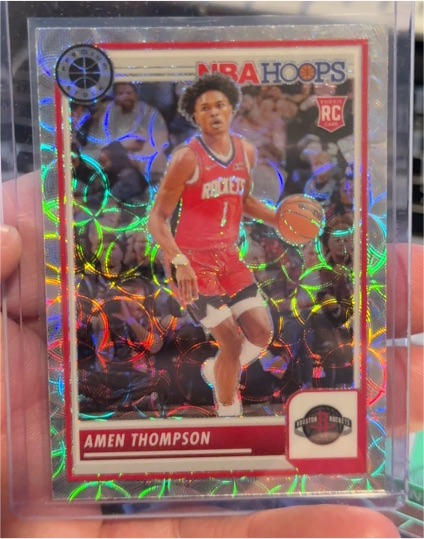 2023-24 Panini NBA Hoops Premium Stock #86 Amen Thompson — front