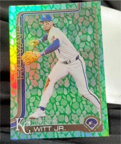2025 Topps Series 1 #100 Bobby Witt Jr. — front