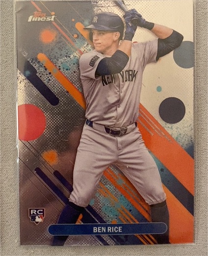 2025 Topps Finest #48 Ben Rice — front