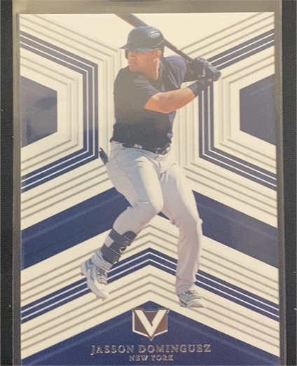 2023 Panini Chronicles Vertex #1 Jasson Dominguez — front