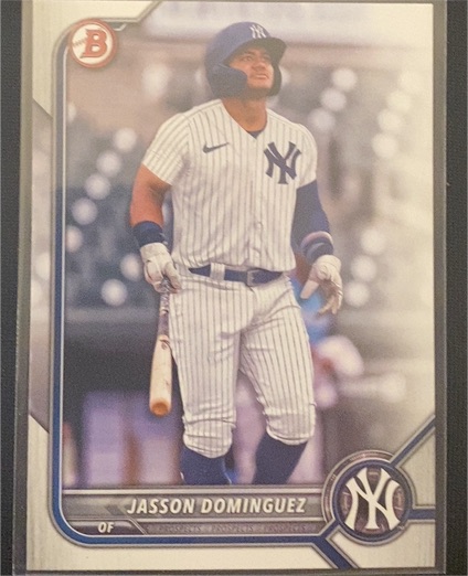 2022 Bowman Draft #BD-75 Jasson Dominguez — front
