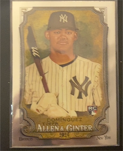 2024 Topps Allen & Ginter #31 Jasson Dominguez — front