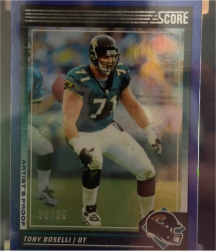 2024 Panini Score #133 Tony Boselli — front