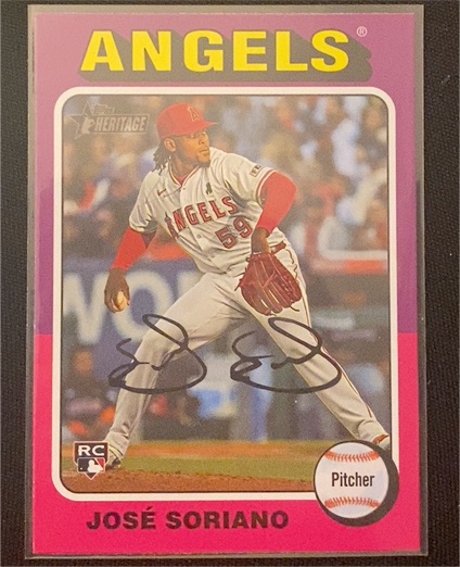 2024 Topps Heritage High Number #671 José Soriano — front