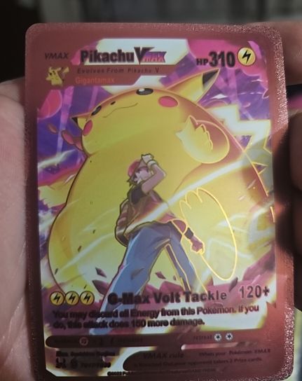 Pokémon TCG Pikachu VMAX #TG17/TG30 — front