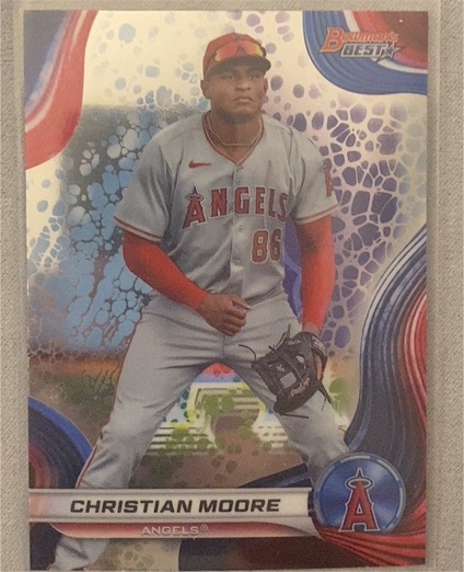 2024 Bowman's Best #TP-9 Christian Moore — front