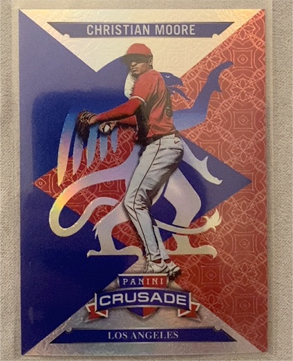2025 Panini Crusade #23 Christian Moore — front